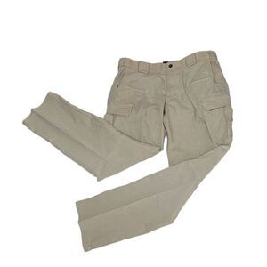 5.11 TACTICAL SERIES Pants Beige Ripstop Cargo Pockets Mens Size 36 x 36